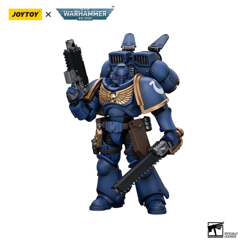 JOYTOY Warhammer Horus Heresy Ultramarines Cataphractii Terminator Squad 5.35in Terminator