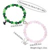GWAWG Couple Bracelets Set - Touch to Connect Heart Lock