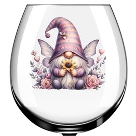 x12 Gnome Gonk Butterfly Valentine's Day Vinyl Decal Stickers Colour df687