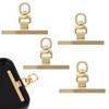 Vin Beauty 4 PCS Phone Tether Tab, Metal Phone Lanyard