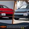 Anti Theft Front License Plate Bracket Mount Compatible with Volkswagen