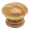 WAKI TW-002 Wooden Knob Pine 1.6 inches (40 mm)