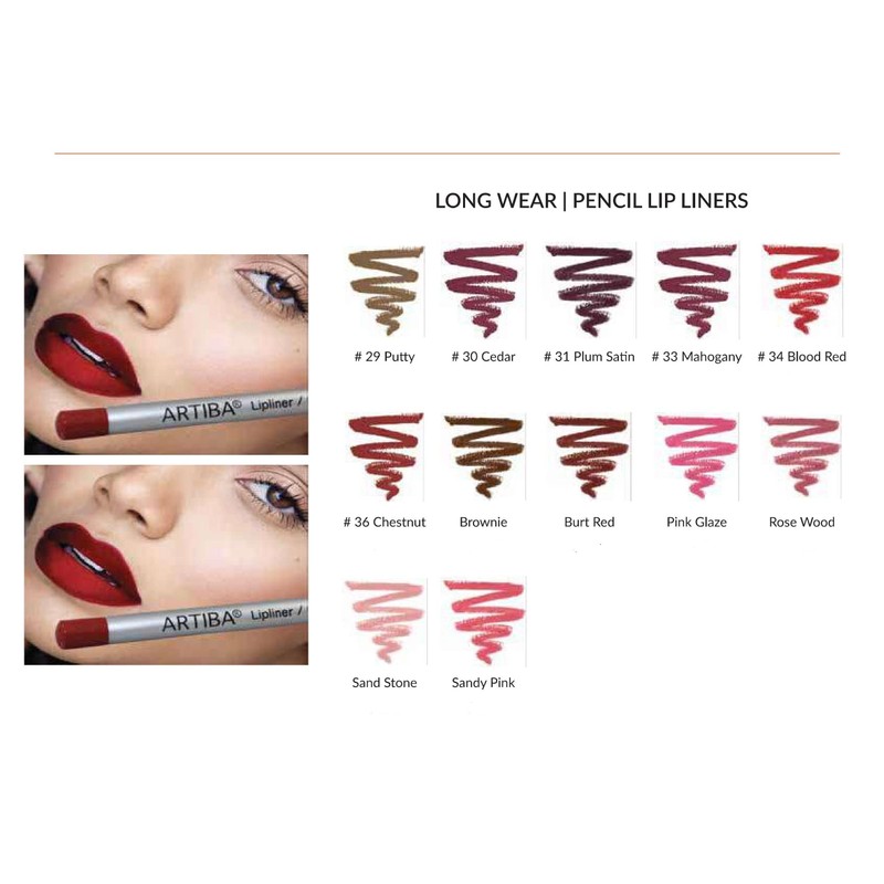 Artba Lip Liner Pencil Chestnut