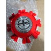 XF Offroad wheels flow series floating cap red 8 lug