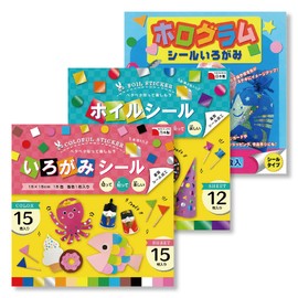 Ehime Paperwork SE-3S Sticker Colored Paper Set of 3
