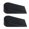 Pack of 2 Door Wedge Rubber, Large Door Stopper for