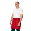 Chef Works Unisex Server Apron, Red, One Size