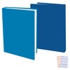2 Pack Stretchable Book Sleeve Covers, for Paperbacks Hardcover Textbooks
