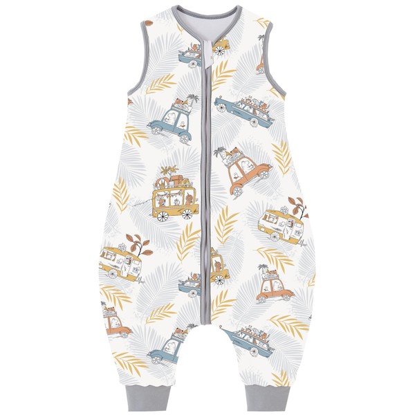 Chilsuessy Baby Sleeping Bag with Legs, 2.5 Tog All-Season Sleeping