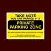 USSP&S Take note you are parked in a private parking