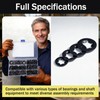 Ranstac Internal Tooth Star Lock Washers Assortment Kit 340pcs HS/DP-13