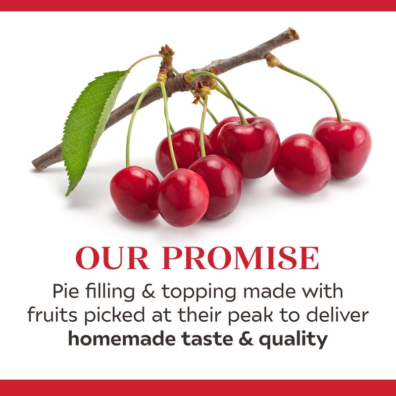 Duncan Hines Wilderness Cherry Pie Filling and Topping, 21 oz.