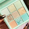Yinrunx 9 Colors Eyeshadow Palette Portable Matte Shimmer Long-lasting Eye