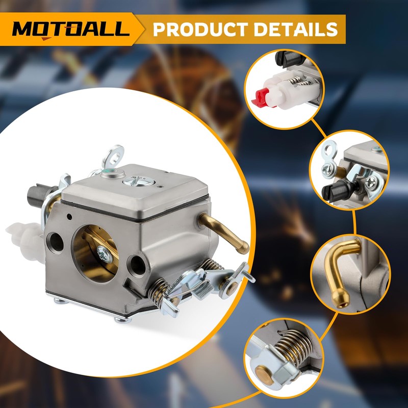 MOTOALL C3-EL18B Carburetor Replace for Husqvarna 340 345 346XP 350