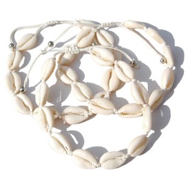 2002.wt Starfish Anklet Fashion Jewellery Made of Cowrie Shells Surfer Shell Anklet, Shell