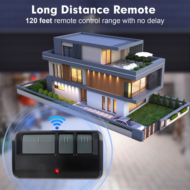 893Max for Liftmaster Chamberlain Craftsman Garage Door Opener Keypad Remote,