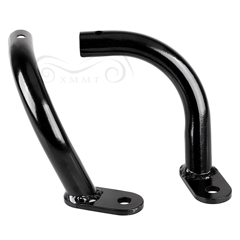 Unbranded Black Saddlebag Guard Eliminator Support Bracket For Harley Electra
