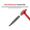 TEKTON 25-Inch Angled Tip Handled Pry Bar with Striking Cap