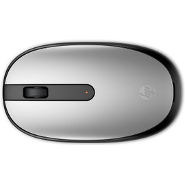 HP 240-Bluetooth-Maus, Silber, Bluetooth 5.1, drahtloser, präziser Sensor, optischer Maussensor mit 1600 DPI, leicht und einfach anzuschließen, AES-Technologie, Silber