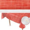 Washable Garden Tablecloth, Oilcloth, 120 x 140 cm, Cut Edge,