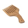 Wooden Comb Sandalwood Prevent Static Scalp Massage Coarse Teeth Hair