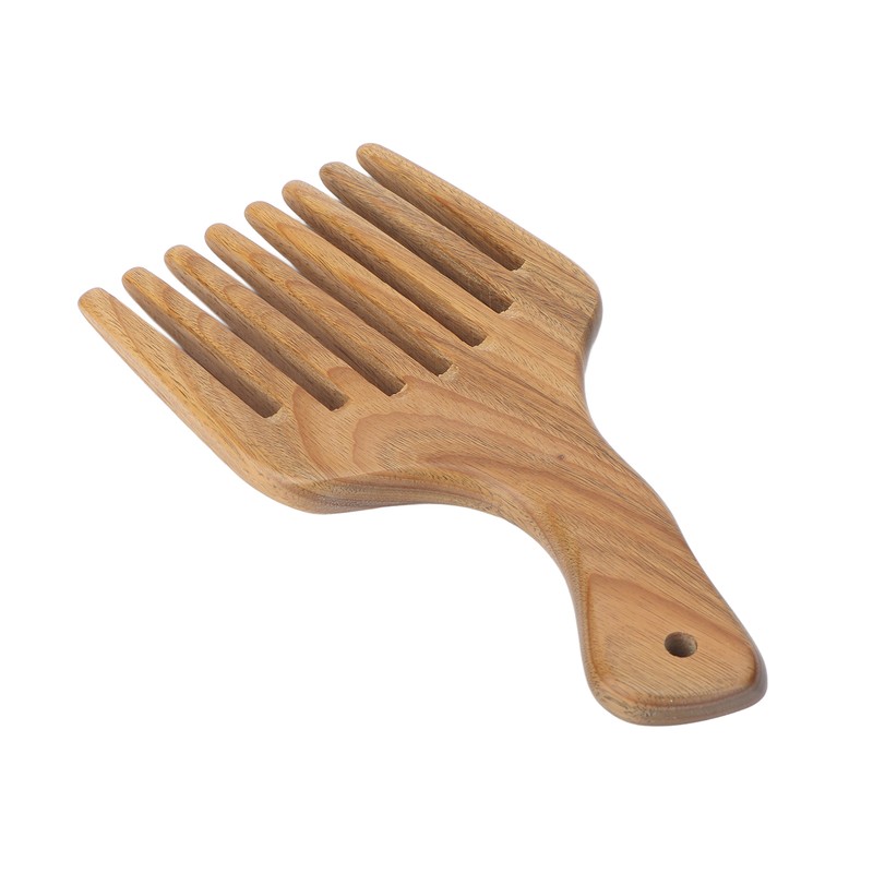 Wooden Comb Sandalwood Prevent Static Scalp Massage Coarse Teeth Hair