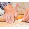 Helen's Asian Kitchen Dumpling Rolling Pin 10-Inches Natural Bamboo