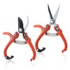 GOLD DEER Garden Shears, 2 Piece Garden Shears, Versatile Pruning
