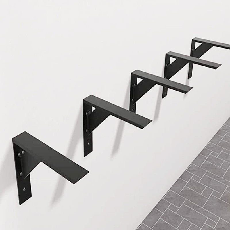 Heavy Duty Shelf Brackets 2 Pack 18" x 10" x