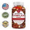 Mushroom Gummies for Adults - 10-in-1 Functional Mushroom Supplement for