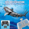 Remote Control Shark Toy 2.4GHZ RC Simulation Shark Toy for