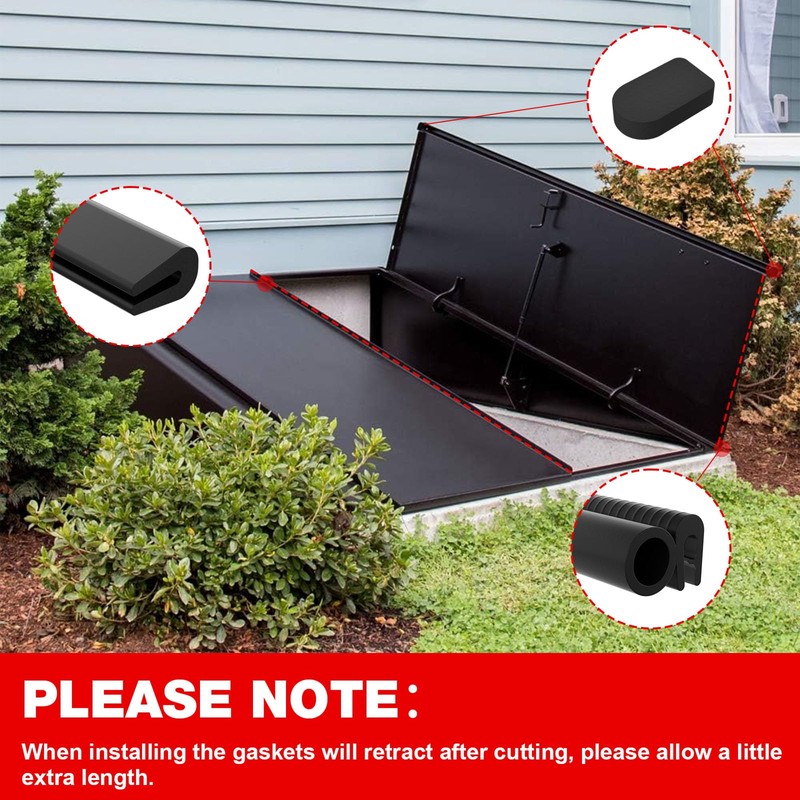 Replacement for Bilco Basement Door WeatherStrip Seal, Bilco Door Seal