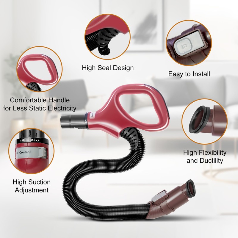 ZU561 Replacement Hose Handle, Crevice Tool, Vacuum Hose Adapters Compatible