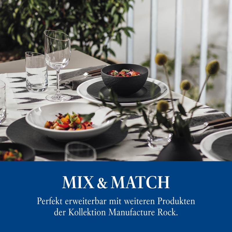 Villeroy & Boch Manufacture Rock - Plato (Plato de cena,