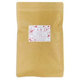 Kigokoro Value Japanese Black Tea Ginger Tea Bag, 0.1 oz (2.5 g) x 15 Pieces, Eco Pack