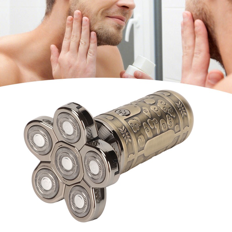 6 in 1 Electric Clippers Machine Waterproof Cordless USB Rechargeable