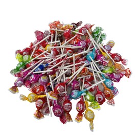 Charms Mini Pops - 1 lbs - Charms Fruit Flavored Miniature Lollipop Candy - 18 Flavors - Fruity Fun Sized Lollipops Assortment - Individually Wrapped, 16 oz.
