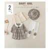 SLINX Baby Boys Girls One-Piece Romper Formal Hat Included, Long