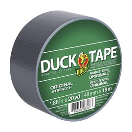 The Original Duck Tape Brand 24717 Duct Tape, 1-Pack 1.88 Inch x 20 Yard Silver