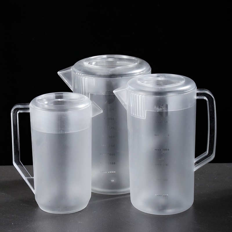 Water Pitcher PC Plastic High Temperature Resistance Frosted Kettle Mix