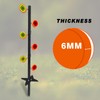 AIMAX OUTDOOR Dueling Tree Target Kit for .22 Rimfire, Metal