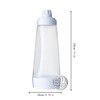 1000 ml Batter Mixer Bottle, Dough Mixer for Pancakes, Hand