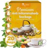 20 Tea Bags - Anti-Inflammaheb Loose Leaf Tea, 100% Natural