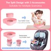Resptasski Car Seat Cup Holder Snack Tray for Kids –