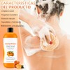 2PCS Shower Gel de Caqui Desodorante-Control Eficaz Del Olor Corporal,Gel
