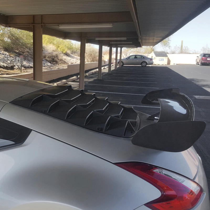 Kojem Rear Window Louver Compatible with 2009-2020 Nissan 370Z Coupe
