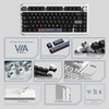 Womier ERA75 75% Wireless Mechanical Keyboard with VIA/QMK, Knob Full