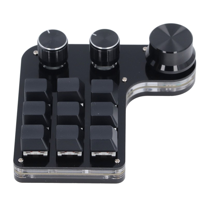 USB Mini Macro Mechanical Gaming Keyboard Programmable 9 Keys 3