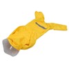 Dog Raincoat Waterproof Breathable Adjustable Hooded Dog Raincoat with Pocket