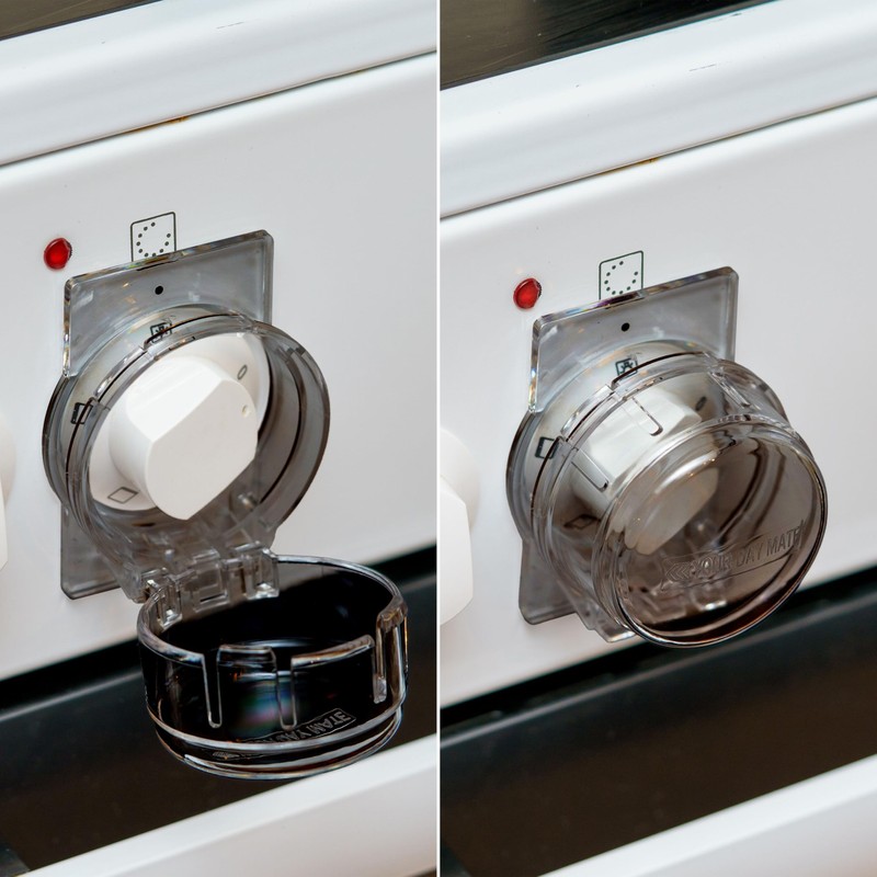 Cooker Knob Child Lock Pack of 3 Assembly without Button